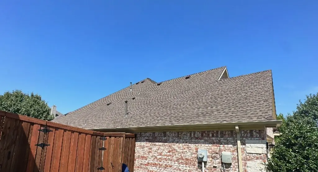 Completed roof replacement project in Tisbury